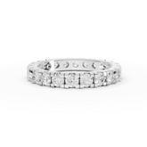 1.70 Ct Valencia Round Lab Grown Diamond Eternity Band