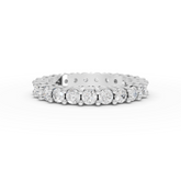 1.78 Ct Seraphina Round Lab Grown Diamond Eternity Band