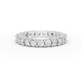 1.70 Ct Celestia Round Lab Grown Diamond Eternity Band