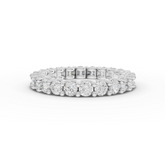 2.23 Ct Round Lab Diamond U-Prong Full Eternity Ring