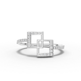 0.17 CT Geo Glint Lab-Grown Diamond Ring