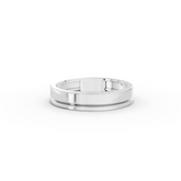 Classic Groove Wedding Band
