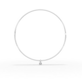 1.42 Ct Round Solitaire Pendant Collar Necklace