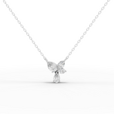 Petal Drift Lab Grown Diamond Drop Pendant