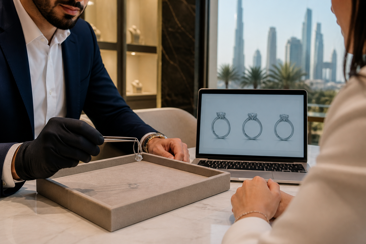 Buy Diamond Ring Dubai: Online vs In-Store Buying Tips