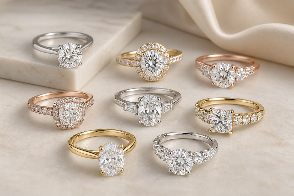 Diamond Engagement Rings UAE: Styles, Metals, and Price Ranges