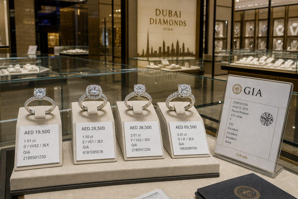 Diamond Stores in Dubai: How to Compare Selection, Certification, and Price