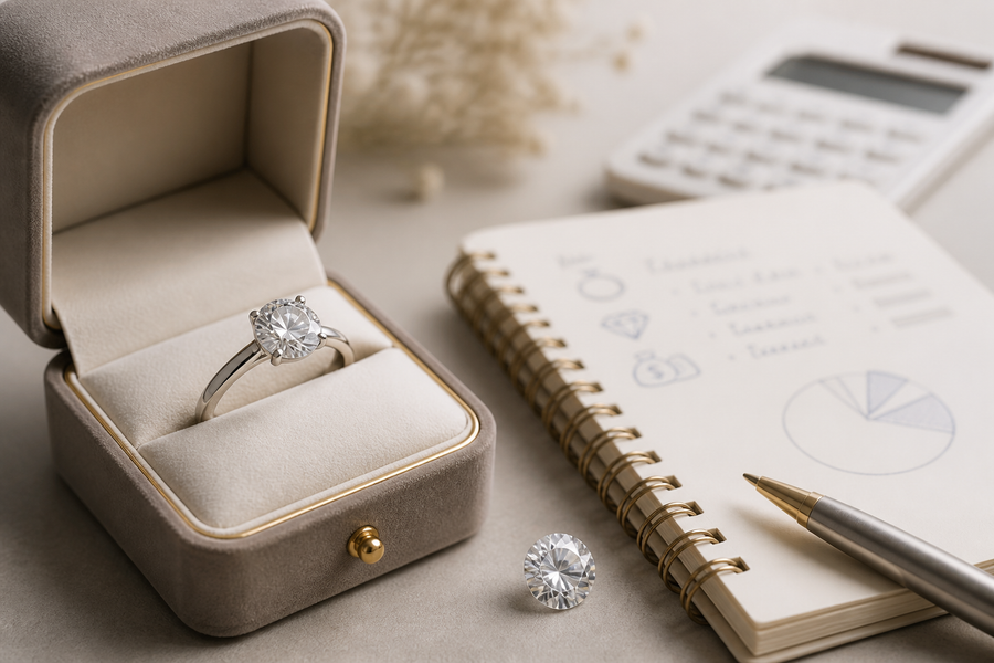 How Much Should You Spend on a Lab Grown Engagement Ring?