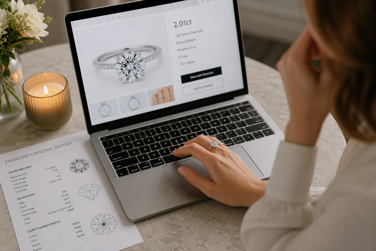 How to Buy Lab Grown Diamonds Online Safely