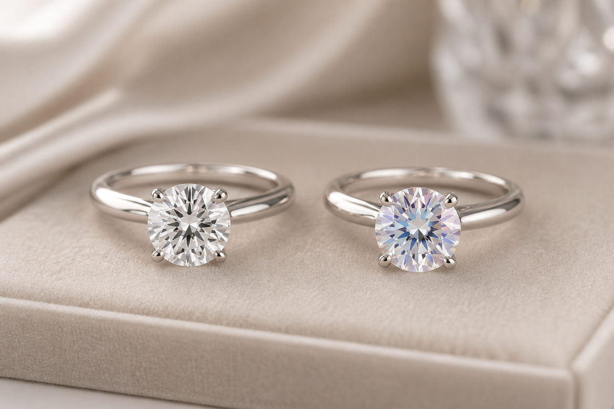 Lab Diamond Rings vs Moissanite Rings: Which Is Better for You?