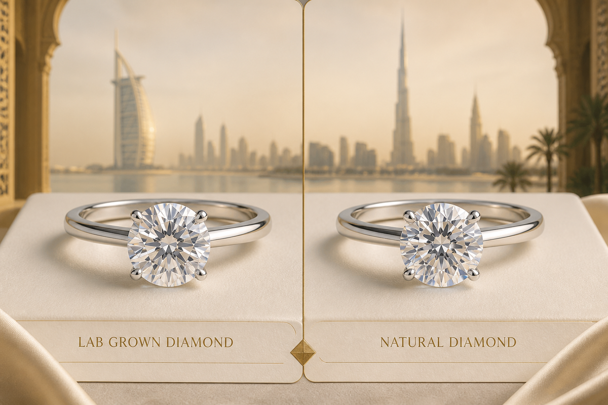 Lab Grown Diamonds in Dubai vs Natural Diamonds in Dubai