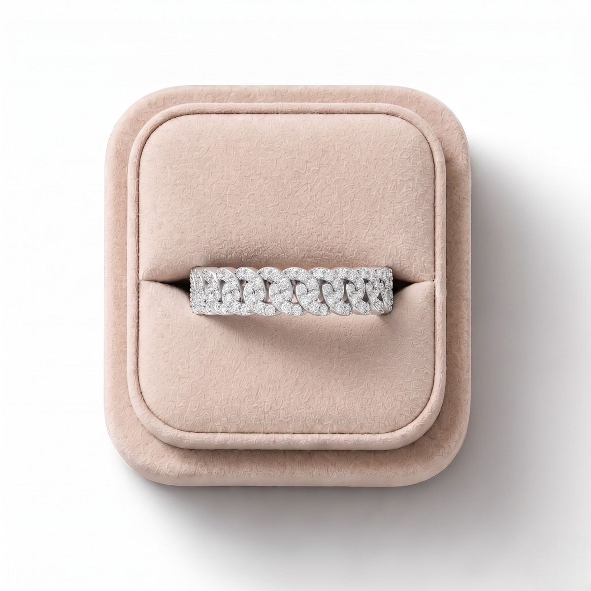 0.43 CT Round Lab Diamond Full Eternity Band
