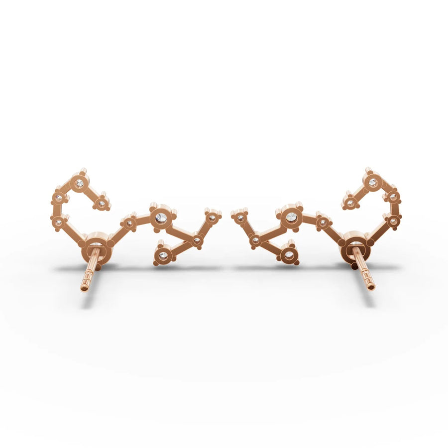 Rose gold diamond configuration macro