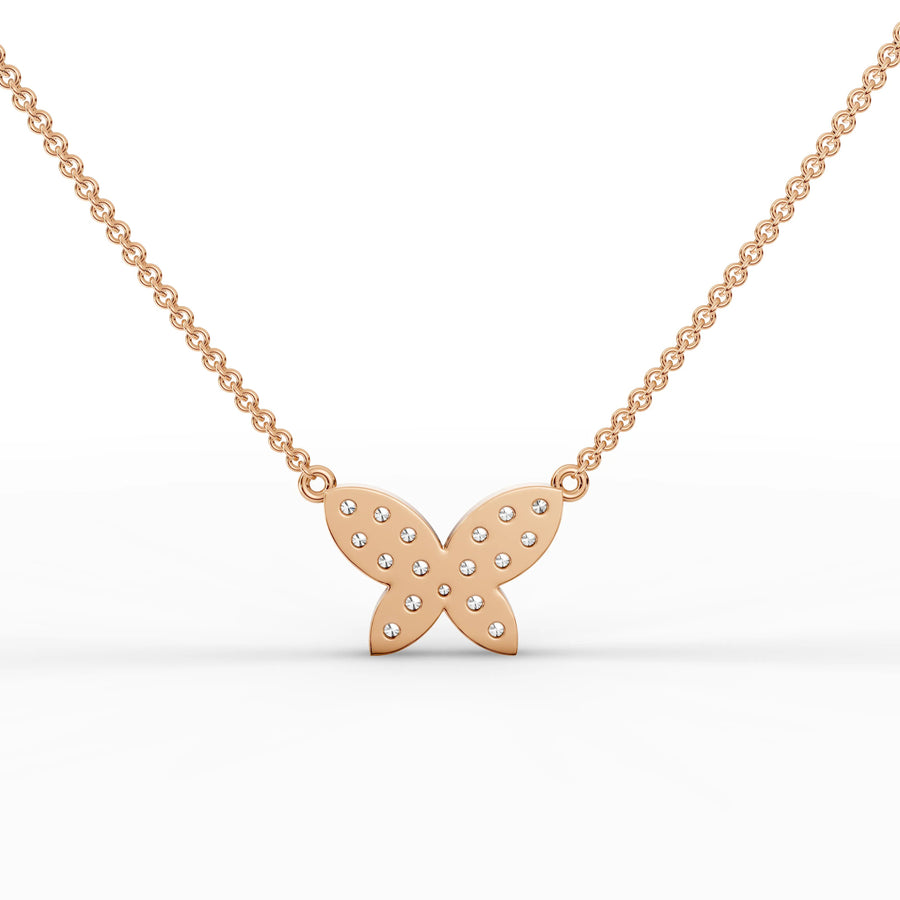 Rose gold motif integration detail
