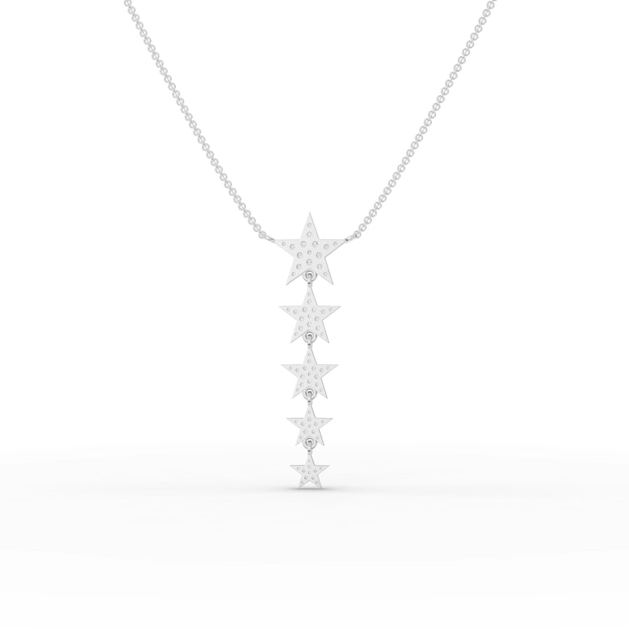 White gold micro-setting detail