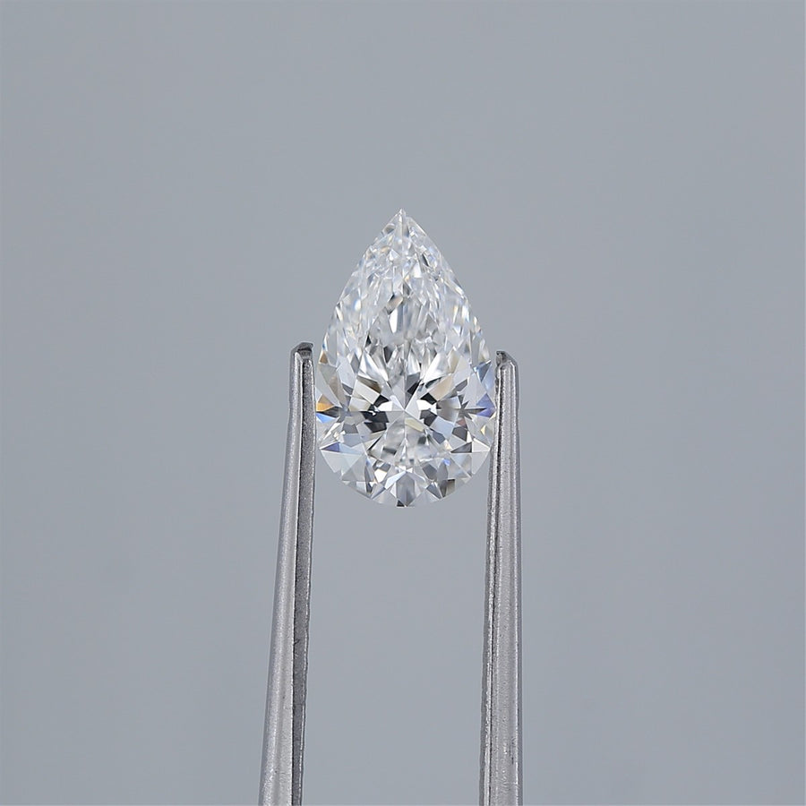 1.03 CT Pear Loose Lab Grown Diamond D VVS1 IGI, view 2