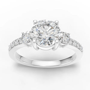 Three Stone Engagement Rings
