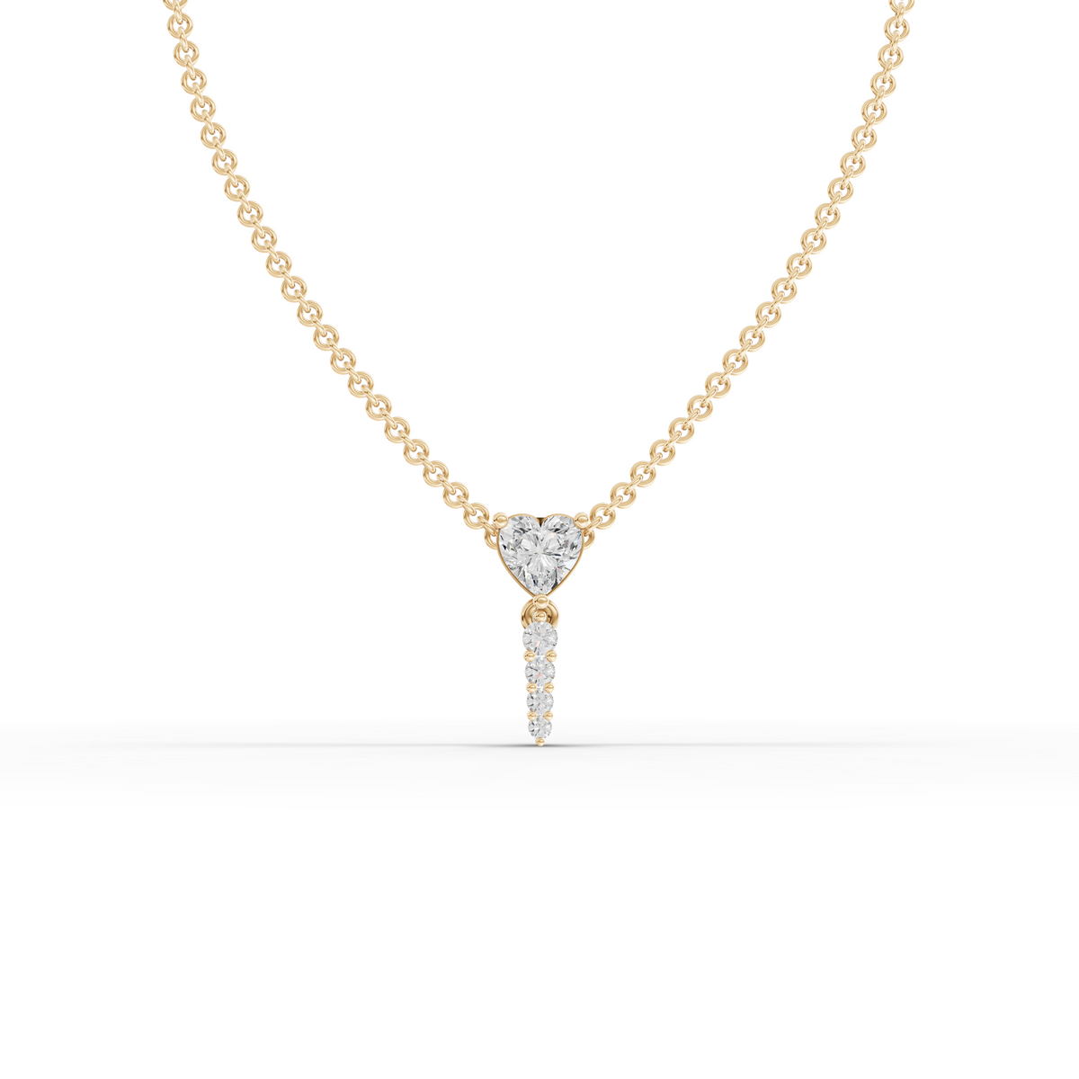 2.78 CT Heart Lab Grown Diamond Set, view 9
