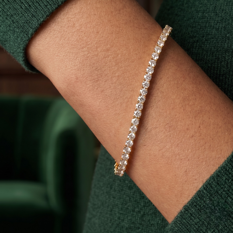 5.00 Ct Apx Round Tennis Bracelet Diamond