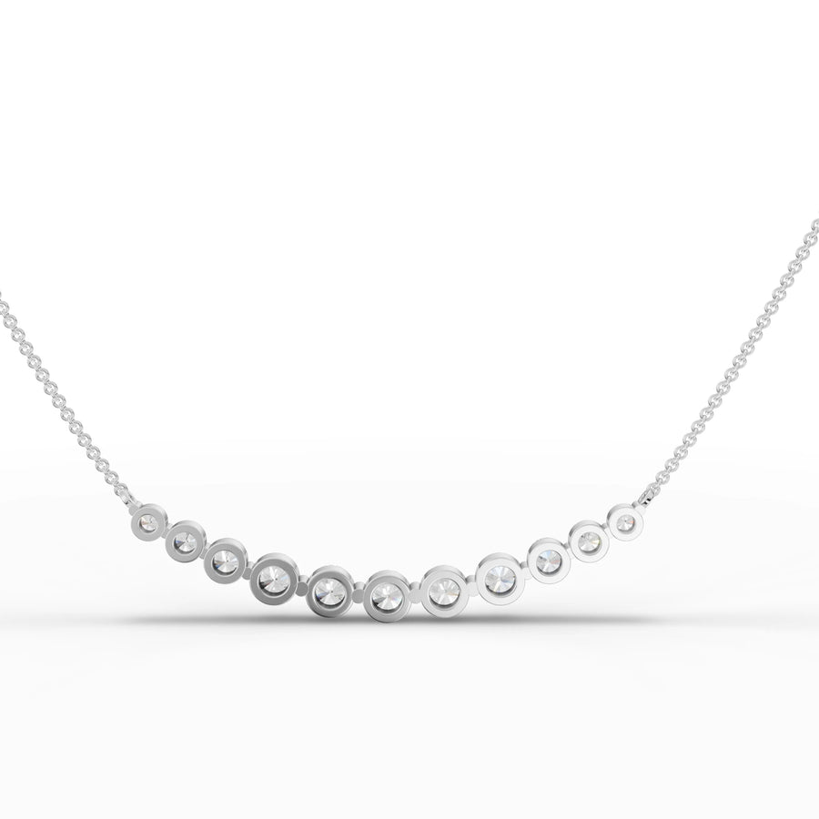 White gold micro-setting detail