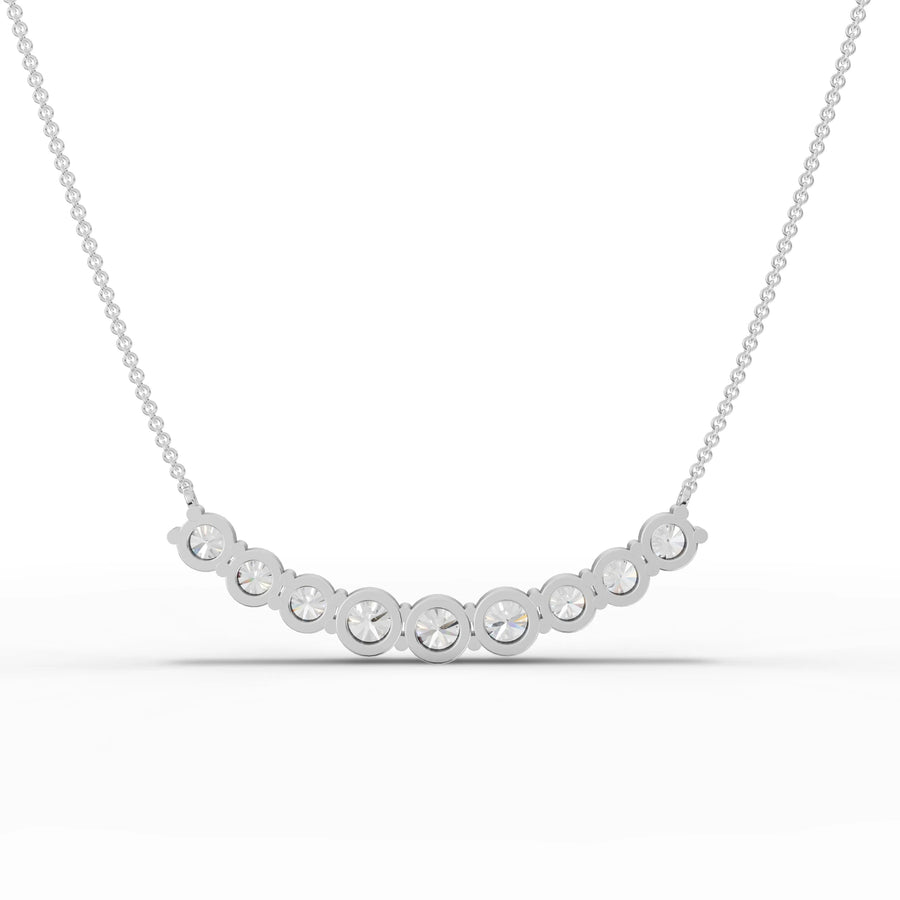 White gold gemstone brilliance detail