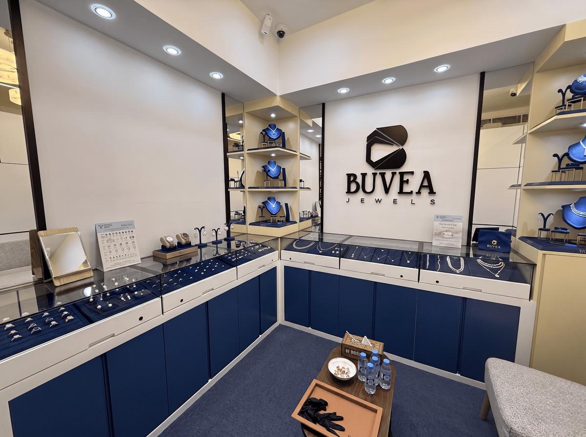 Buvea Jewels showroom and diamond jewellery experience in Dubai