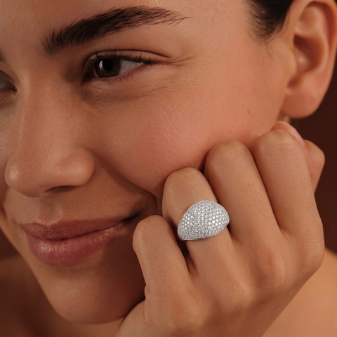 2.05 CT Round Statement Lab Diamond Ring