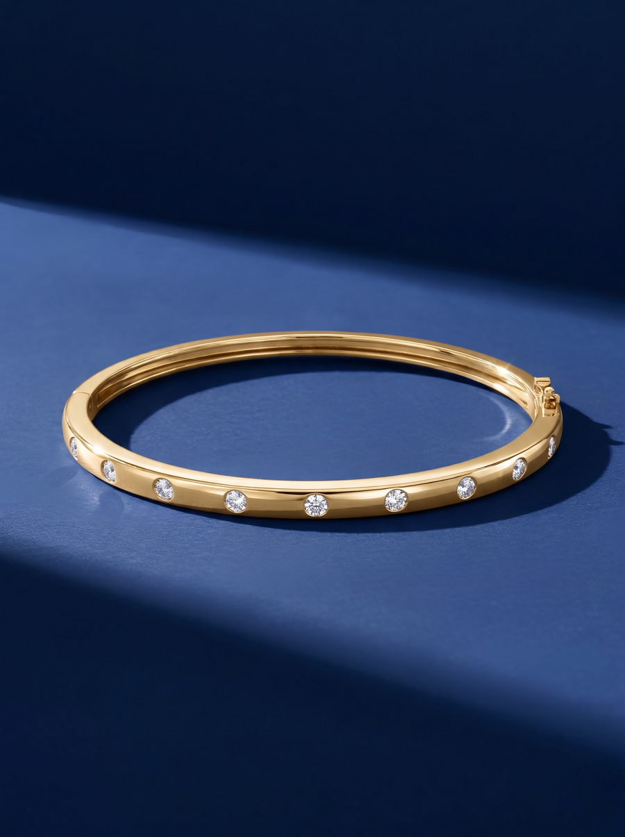 Diamond Bangles