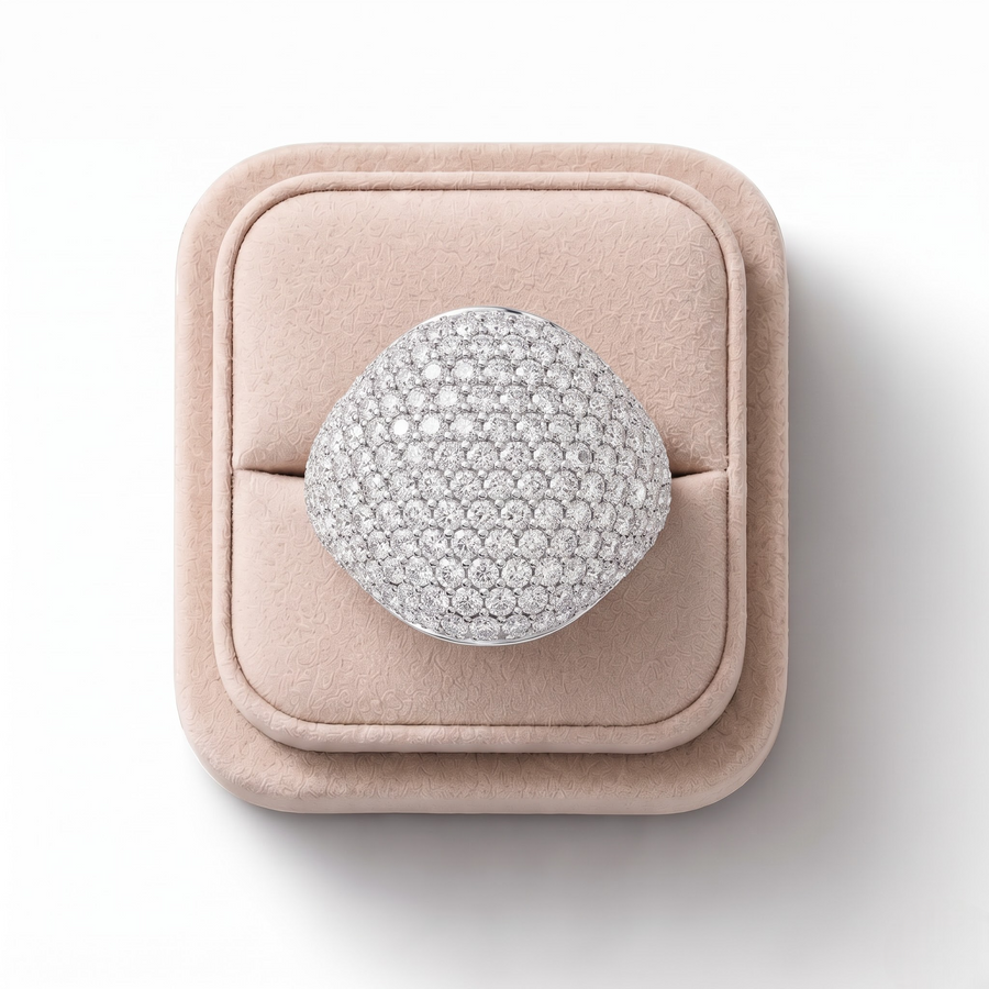 2.05 CT Round Statement Lab Diamond Ring