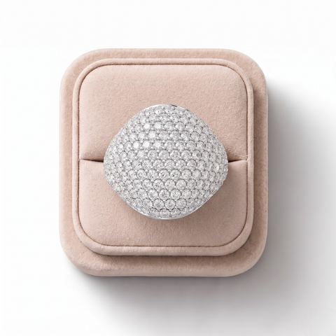 2.05 CT Round Statement Lab Diamond Ring