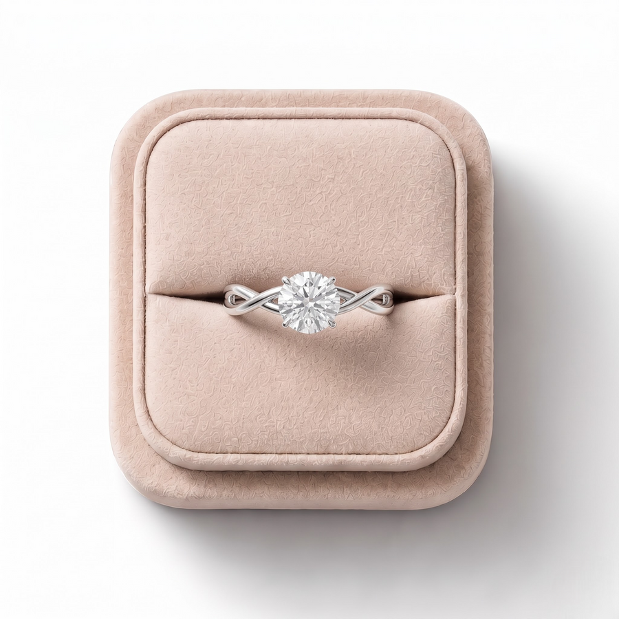 1.50 CT Round Solitaire Prong Set Ring