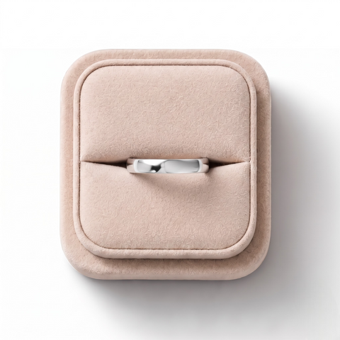 Classic Polished Men’s Gold Band