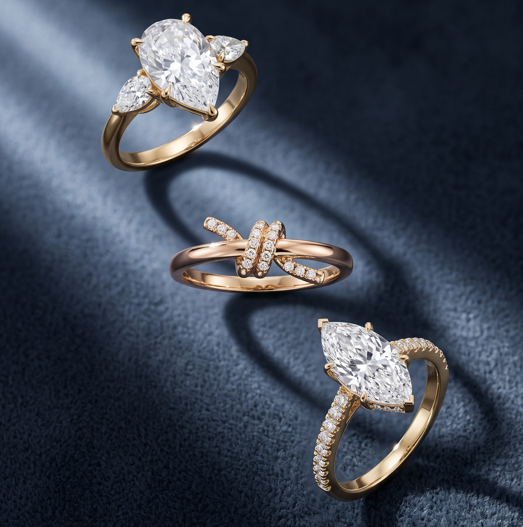 Lab-grown diamond ring from Buvea Jewels in Dubai