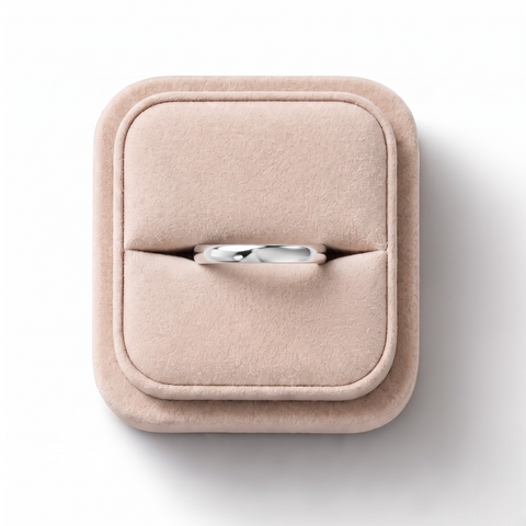 Classic Polished Gold Wedding Band for Men