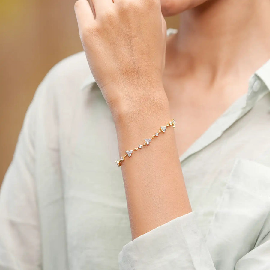 Wrist close-up showing cluster detail