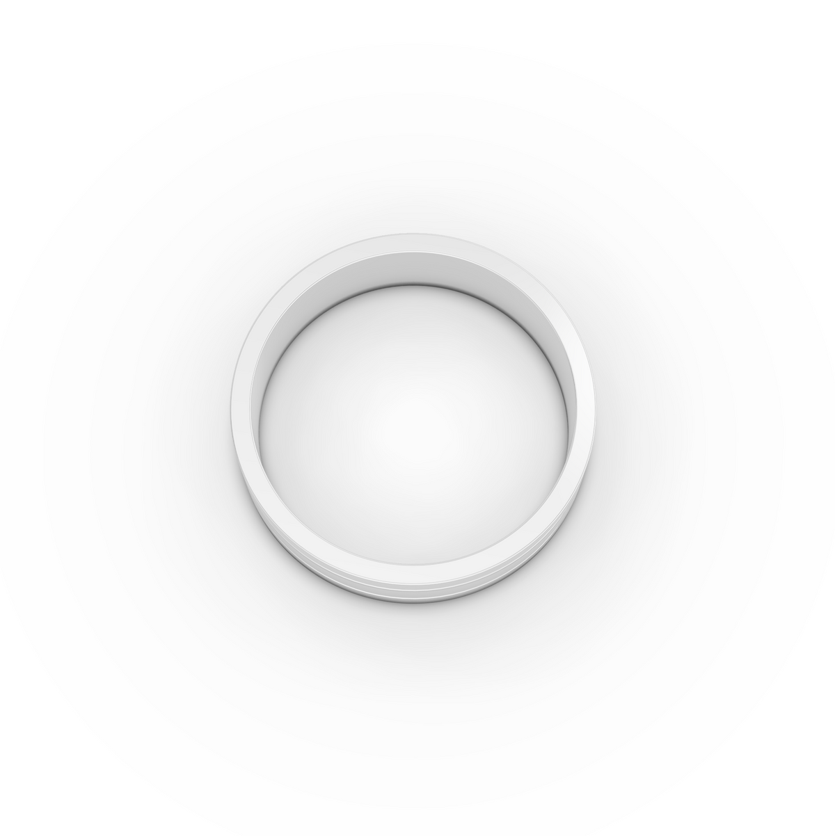 Men's Classic Wide Polished Wedding Band Ring, view 2