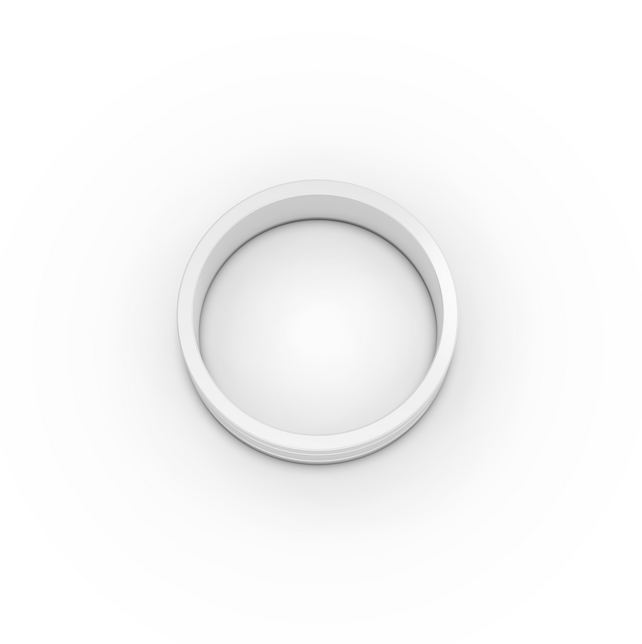 Men's Classic Wide Polished Wedding Band Ring, view 2