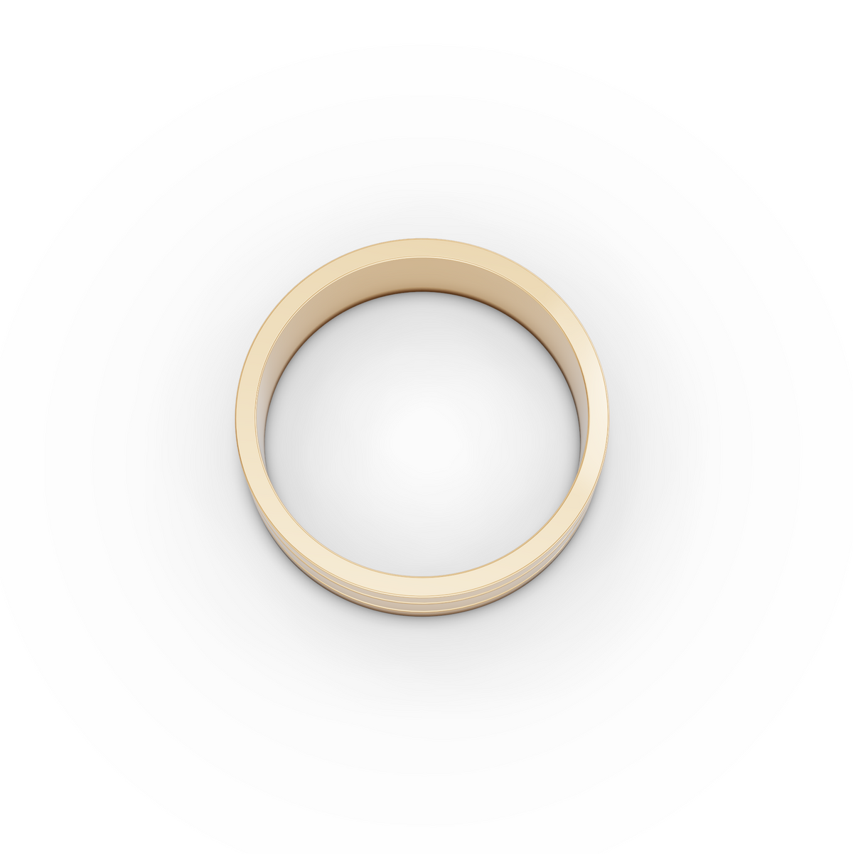 Men's Classic Wide Polished Wedding Band Ring, view 4