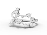 360-degree rotation of Gemini constellation ring