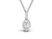 2.31 Ct Marquise Halo Lab Diamond Statement Jewelry Set