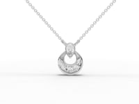 2.20 Ct Pear Halo Lab Diamond Jewelry Set