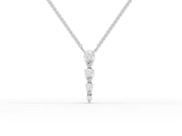 4.27 Ct Pear-Shaped Modern Lab Diamond Statement Jewelry Set