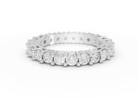 1.78 Ct Seraphina Round Lab Grown Diamond Eternity Band