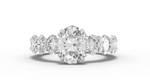 5.49 Ct Oval Prestige Lab Grown Diamond Engagement Ring