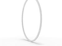 11.55 Ct Classic Round Lab Diamond Tennis Necklace