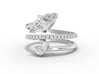 2.30 Ct Open Wrap Marquise Diamond Ring