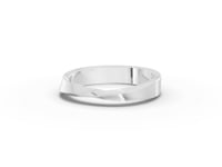 Infinity Twist Wedding Band