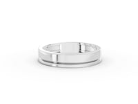 Classic Groove Wedding Band