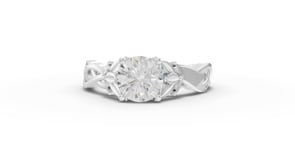 1.50 Ct Infinity Knot Lab Grown Diamond Engagement Ring