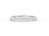 9.09 CT Baguette Lab Diamond Tennis Bracelet